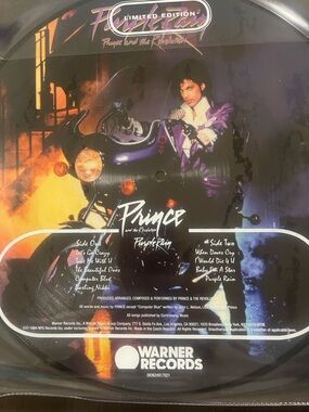 PRINCE PURPLE RAIN VINYL LP PICTURE DISC SEALED!